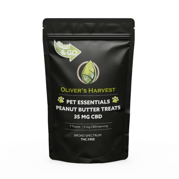 GRAB & GO Pet Essentials Peanut Butter Treats 1 Oliver`s Harvest